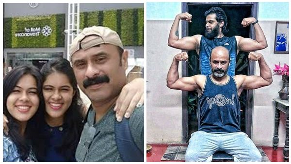 53ാം പിറന്നാൾ ദിനത്തിൽ മകനോടൊപ്പം മസിലും പിടിച്ച് രാജേഷ് ഹെബ്ബാർ, യൗവനത്തിന്റെ രഹസ്യം ഇതാണ്