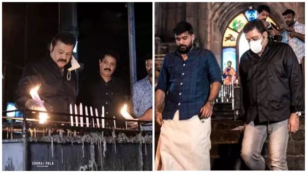 കുരിശ്ശുപളളി മാതാവിന് മുന്‍പില്‍ തിരിതെളിയിച്ച് കുറുവച്ചന്‍, സുരേഷ് ഗോപിയുടെ ചിത്രങ്ങള്‍ വൈറല്‍