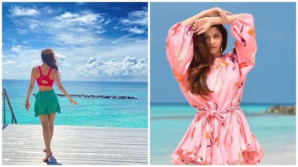 ആമ്പല്‍ക്കുളത്തിനു നടുവിൽ സ്വിംസ്യൂട്ടണിഞ്ഞ് വേദിക, ഇവിടം സ്വര്‍ഗമാണെന്ന് നടി, ചിത്രം വൈറൽ