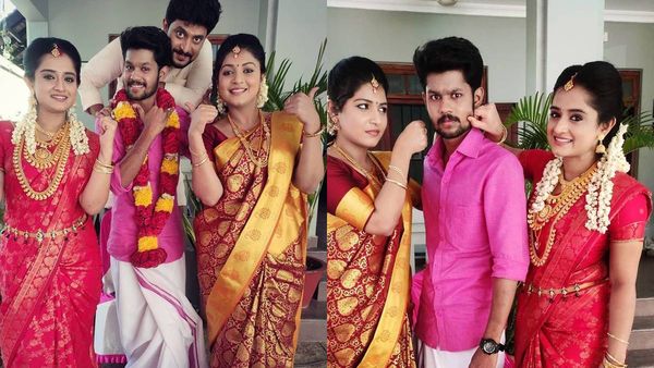 കൊച്ചേടത്തിമാര്‍ക്കൊപ്പം കണ്ണന്‍, ആ മാലയിട്ട് നില്‍ക്കുന്നവനെ സമ്മതിക്കണം, അറിഞ്ഞിട്ട പേരാണെന്ന് ആരാധകര്‍