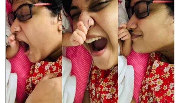 നടി പാര്‍വതിയുടെ കുഞ്ഞുവാവ ഇതാണ്; മകനെ കൊഞ്ചിക്കുന്ന ചിത്രങ്ങളുമായി പാര്‍വതി ആര്‍ കൃഷ്ണ