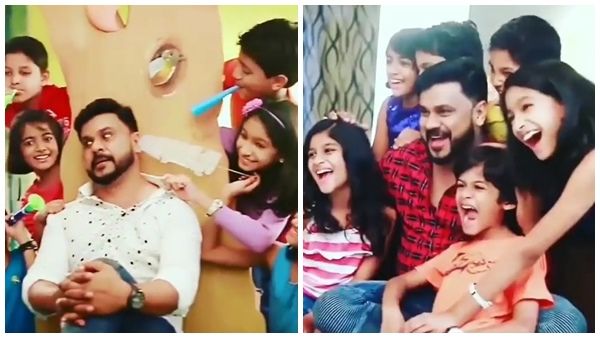കുട്ടികള്‍ക്കൊപ്പം ചിരിച്ച് സന്തോഷിച്ച് ദിലീപ്; അധികമാരും കാണാത്ത ഫോട്ടോഷൂട്ട് വീഡിയോയുമായി ജനപ്രിയ നായകന്‍