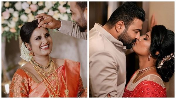 റോഷ്‌നയെ സുമംഗലിയാക്കി പ്രിയതമന്‍; വിവാഹവേദിയില്‍ നിന്നും നെറ്റിയില്‍ സിന്ദൂരം ചാര്‍ത്തുന്ന ചിത്രവുമായി റോഷ്‌ന
