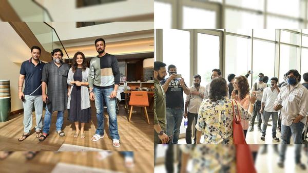 മഞ്ജു വാര്യരുടെ സര്‍പ്രൈസാണോ ഇത്? കിച്ച സുദീപിനൊപ്പം മഞ്ജുവും മധുവും, ചോദ്യങ്ങളുമായി ആരാധകര്‍