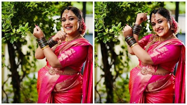 ആദ്യ കണ്മണിയ്ക്ക് വേണ്ടിയുള്ള കാത്തിരിപ്പിന് ദിവസങ്ങള്‍ മാത്രം; വളൈക്കാപ്പ് ചടങ്ങിലെ ചിത്രങ്ങളുമായി പാര്‍വതി കൃഷ്ണ