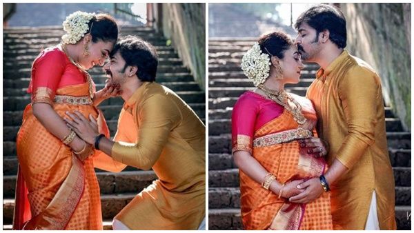 വളക്കാപ്പ് ചടങ്ങിന്‌റെ മനോഹര ചിത്രങ്ങളുമായി പേളിയും ശ്രീനിഷും, ഏറ്റെടുത്ത് ആരാധകര്‍