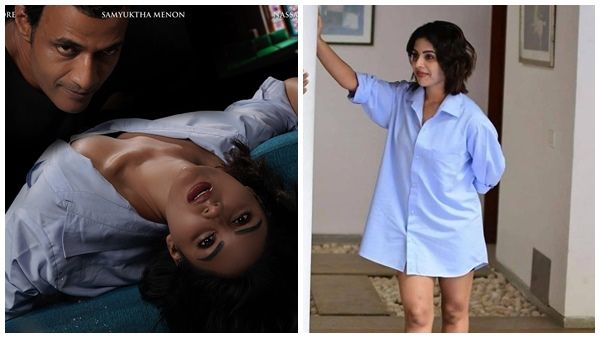 നടി സംയുക്ത മേനോന്‍ പാന്റിടാന്‍ മറന്ന് പോയോ? എരിഡയില്‍ നിന്നുള്ള പോസ്റ്റര്‍ കണ്ട് സംശയങ്ങളുമായി ആരാധകര്‍