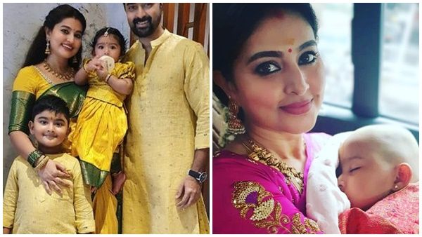 സ്നേഹയുടെ മാറോട് ചേർന്ന് ഉറങ്ങി ആദ്യന്ത, പ്രേക്ഷകരുടെ അനുഗ്രഹം വേണമെന്ന് നടി...