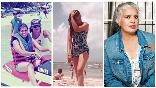 സ്വീം സ്യൂട്ട് ധരിച്ച് ഹോട്ട് ലുക്കിലുള്ള രാജിനി ചാണ്ടി; ഇപ്പോള്‍ കണ്ടതല്ല യഥാര്‍ഥ മേക്കോവറെന്ന് പറഞ്ഞ് നടി