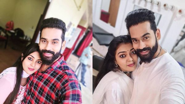 യുവകൃഷ്ണയുടെ നെഞ്ചോട് ചേര്‍ന്ന് മൃദുല വിജയ്, സ്റ്റാര്‍ മാജിക് വേദിക്ക് പിന്നിലെ ചിത്രങ്ങള്‍ വൈറല്‍