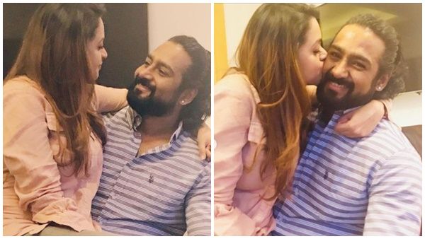 മൂന്നാം വിവാഹ വാര്‍ഷികം ആഘോഷിച്ച് ഭാവനയും നവീനും, പ്രിയതമന് സ്‌നേഹ ചുംബനം നല്‍കി താരം