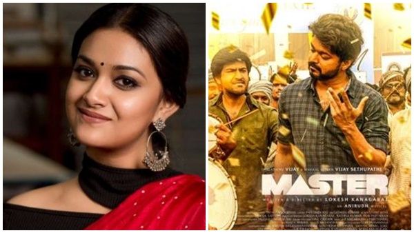 മാസ്റ്റര്‍ ആദ്യ ഷോയ്ക്ക് എത്തി കീര്‍ത്തി സുരേഷും, സന്തോഷം പങ്കുവെച്ച് നടി