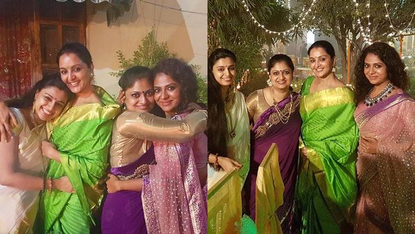 മഞ്ജു വാര്യരെ കെട്ടിപ്പിടിച്ച് സംയുക്ത വര്‍മ്മ, ഗീതുവിനൊപ്പം പൂര്‍ണിമയും, ഇനിയും കൂടണമെന്ന് താരങ്ങള്‍