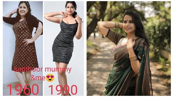 ഞാൻ എങ്ങനെ ഇങ്ങനെ ആയി എന്ന് ചോദിക്കുന്നവർക്ക്... സന്തൂർ മമ്മിക്കൊപ്പമുള്ള ചിത്രം പങ്കുവെച്ച് സാധിക
