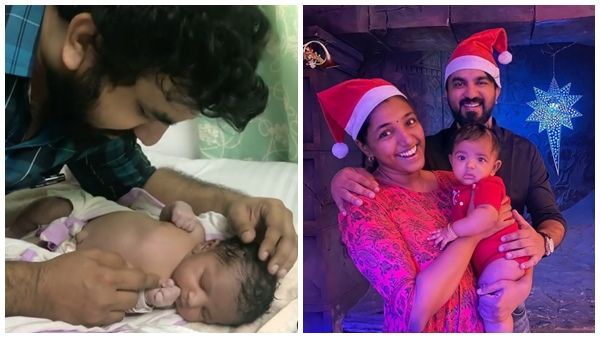 മകന്‍ ജനിച്ച് 2 മണിക്കൂറേ ആയിട്ടുള്ളു; താരാട്ട് പാട്ട് പാടി കൊടുക്കുന്ന വീഡിയോ പുറത്ത് വിട്ട് കൈലാസ് മേനോന്‍