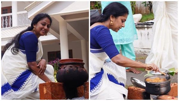 പൊങ്കാല അര്‍പ്പിച്ച് ചിപ്പി, പതിവ് തെറ്റിക്കാതെ താരം, വീട്ടുമുറ്റത്ത് ഇടുന്നത് ആദ്യമെന്ന് നടി