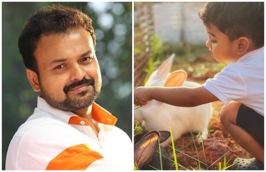 'ഒരിടത്തൊരു മുയല്‍മാന്‍' ഇസക്കുട്ടന്‍; ചിത്രവുമായി ചാക്കോച്ചന്‍, പിഷാരടിയുടെ ട്യൂഷനുണ്ടോയെന്ന് കമന്റ്