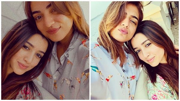 നസ്രിയക്കൊപ്പം ചിൽ ചെയ്ത് അമാൽ, ദുൽഖറിന്റെ കമന്റ് വൈറൽ