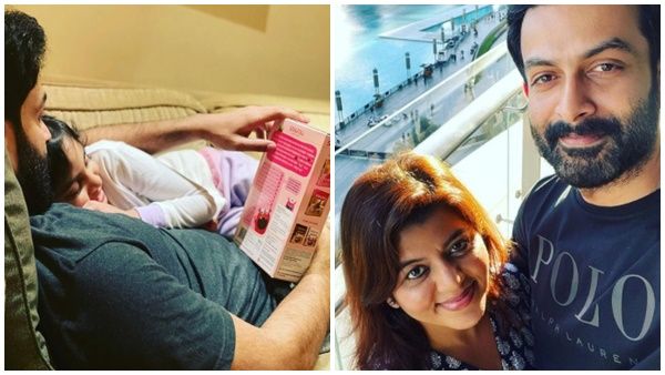ഒളിഞ്ഞിരിക്കുന്ന വാക്കുകള്‍ തേടി അല്ലിയും ഡാഡയും; സുന്ദര ചിത്രം പങ്കുവച്ച് സുപ്രിയ