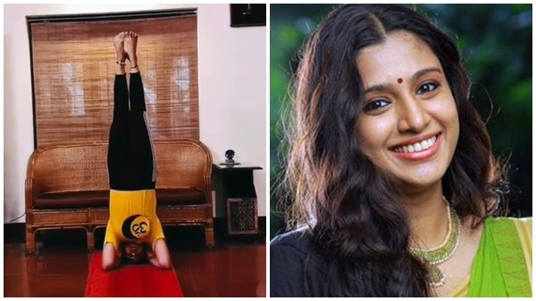 ശീര്‍ഷാസനം ചെയ്ത് സംയുക്ത വര്‍മ്മ, വൈറലായി നടിയുടെ പുതിയ വീഡിയോ