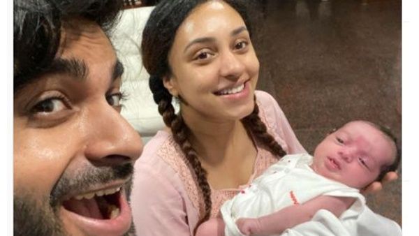 നില ബേബിയ്ക്ക് സമ്മാനവുമായി ആദില്‍ അങ്കിള്‍, പേളിക്കും കുഞ്ഞിനുമൊപ്പമുളള ചിത്രം പങ്കുവെച്ച് നടന്‍