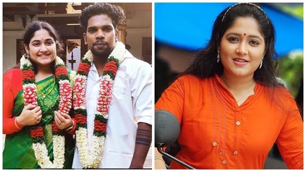 വീട്ടിൽ പറഞ്ഞിട്ടാണ് വിഷ്ണുവിനൊപ്പം ഇറങ്ങി പോയത്;എതിര്‍പ്പ് കാരണം രഹസ്യമായി വിവാഹം കഴിച്ചതിനെ കുറിച്ച് അനുശ്രീ