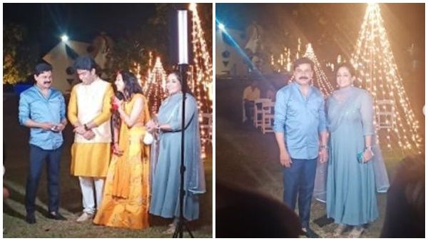 ദിലീപും കാവ്യയും ഉത്തര ഉണ്ണിയുടെ ഹല്‍ദി ചടങ്ങില്‍, താരദമ്പതികളുടെ പുതിയ ചിത്രങ്ങള്‍ വൈറല്‍