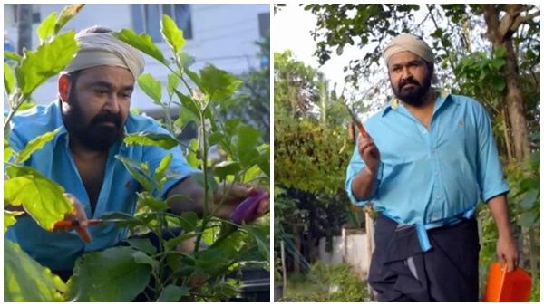 മുണ്ടും മടക്കി കുത്തി തലയിൽ കെട്ടുമായി മോഹൻലാൽ; നടന്റെ പുതിയ വീഡിയോ വൈറലാകുന്നു...