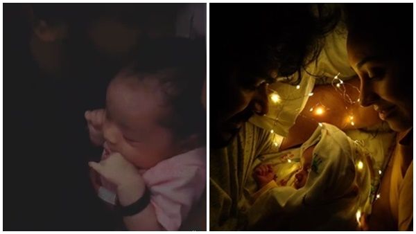 നിലാ ബേബിയുടെ ഉറക്കം, ശ്രീനിയെ ചലഞ്ച് ചെയ്ത് പേളി, വൈറല്‍ വീഡിയോ