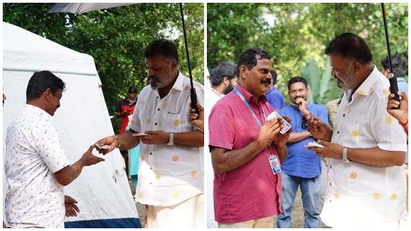 അണിയറ പ്രവർത്തകർക്ക് പാപ്പൻ്റെ കൈ നീട്ടം; സുരേഷ് ഗോപി ഷൂട്ടിങ് തിരക്കുകളിലേക്ക്