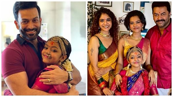 പൂർണിമയുടെയും ഇന്ദ്രൻ്റെയും നാച്ചു മോൾക്ക് ആശംസകൾ; പട്ടുസാരി ഉടുത്ത് മഞ്ചൽ സെവപ്പഴകിയായി നക്ഷത്ര