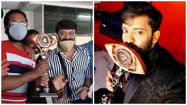 ബിഗ് ബോസ് ട്രോഫിയുമായി വന്നിറങ്ങി മണിക്കുട്ടന്‍; എയര്‍പോര്‍ട്ടില്‍ രാജകീയ വരവേല്‍പ്പ്!