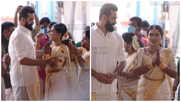 മൃദുലയുടെ വിവാഹ വസ്ത്രത്തിന്റെ പ്രത്യേകത, മൂന്ന് ആഴ്ച കൊണ്ട് ഒരുക്കിയ സാരി വൈറല്‍