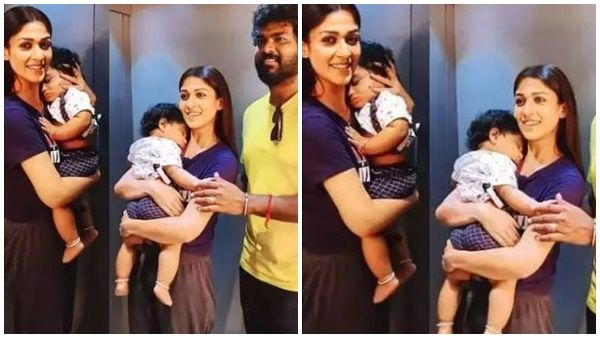 കൈകുഞ്ഞിനെ ചേര്‍ത്ത് പിടിച്ച്‌ നയന്‍താര, താരജോഡിയുടെ ചിത്രങ്ങള്‍ ​ഏറ്റെടുത്ത് ആരാധകര്‍