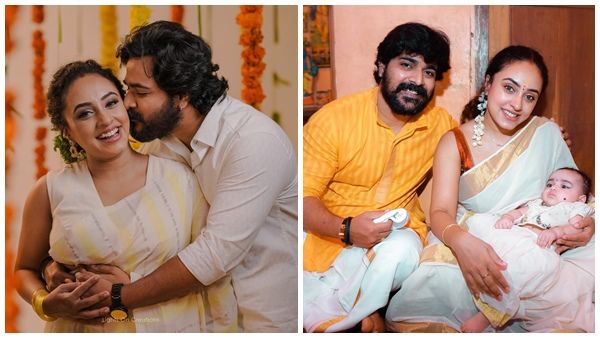 പേളിയുടെ വീട്ടിലെ മാമ്മോദീസയ്ക്ക് പിന്നാലെ ചോറൂണും; ശ്രീനിയോടും പേളിയോടും ബഹുമാനം മാത്രമെന്ന് ആരാധകര്‍