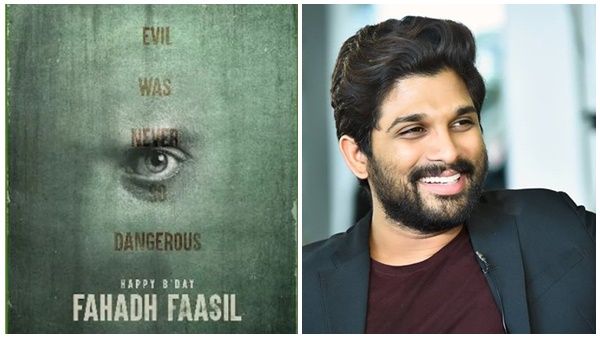 ഫഹദിന് പിറന്നാള്‍ സര്‍പ്രൈസുമായി അല്ലു അര്‍ജുനും ടീമും, ട്രെന്‍ഡിംഗായി പുഷ്പ കാരക്ടര്‍ പോസ്റ്റര്‍