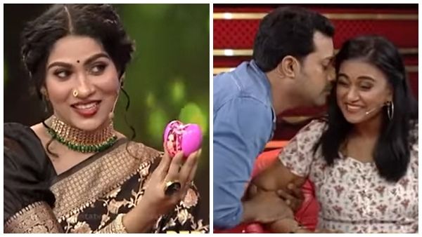 റേറ്റിങ്ങ് കൂട്ടാനാണ്, നീയൊരു ഉമ്മ കൊടുക്ക്: പരിപാടിയിലെത്തിയ ജിഷിനോടും ഭാര്യയോടും സ്വാസിക ആവശ്യപ്പെട്ടതിങ്ങനെ