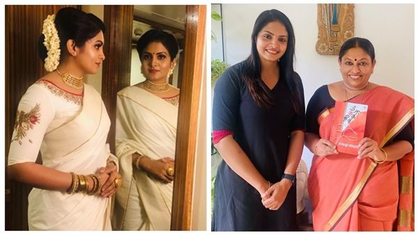 പരാജയപ്പെടും എന്ന് അറിഞ്ഞു കൊണ്ടാണ് ആ പേര് മനസിൽ ഓർത്തത്; പ്രിയ എഴുത്തുകാരിയെ കണ്ട സന്തോഷത്തിൽ ഗായത്രി അരുൺ