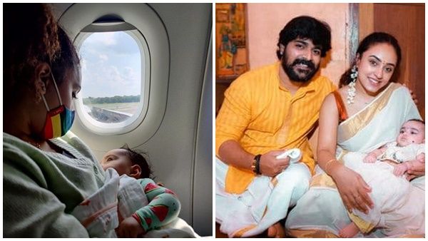 നിലയുടെ ആദ്യത്തെ വിമാന യാത്ര ഇങ്ങനെയായിരുന്നു, വിശേഷം പങ്കുവെച്ച് പേളി മാണി