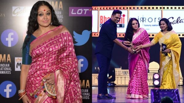 'അവസാനം അത് ലഭിച്ചു', ത്രില്ലടക്കാനാകാതെ സൈമ വേദിയിൽ തുള്ളിച്ചാടി ശോഭന