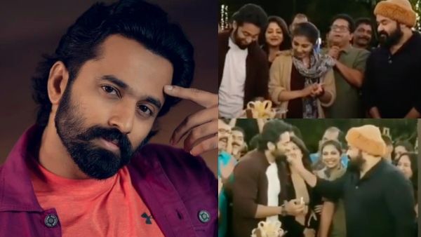 പിറന്നാൾ 'ഉണ്ണി'ക്ക് സർപ്രൈസ് ആഘോഷമൊരുക്കി 12ത് മാൻ ടീം, കുസൃതികാട്ടി ലാലേട്ടനും