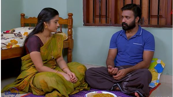 ഒരേ പാത്രത്തില്‍ നിന്നും ഭക്ഷണം കഴിച്ച് ശിവാഞ്ജലിമാര്‍; വലിച്ച് നീട്ടാതെ കഥ വേഗം പറയണമെന്ന് ഫാന്‍സ്