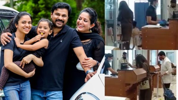 കാവ്യയുടെ കൈയ്യിൽ തൂങ്ങി കുഞ്ഞ് മഹാലക്ഷ്മി, താരകുടുംബത്തിന്റെ വീഡിയോ വൈറലാകുന്നു