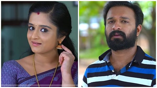 സമ്മാനം കിട്ടിയ കമ്മൽ കാണിക്കാൻ വേണ്ടി കഷ്ടപ്പെട്ട് അഞ്ജു, ഒന്നു മനസ്സിലാവാതെ ശിവൻ, സാന്ത്വനം എപ്പിസോഡ്