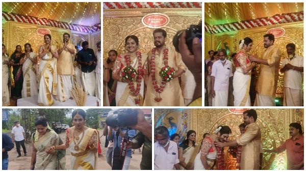 സിമ്പിൾ ലുക്കിൽ നവവധുവായി സാന്ത്വനത്തിലെ ജയന്തി, അപ്സരയും സംവിധായകൻ ആൽബിയും വിവാഹിതരായി