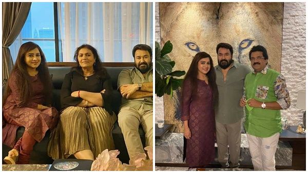 മോഹൻലാലിന്റെ ദുബായിലെ വീട്ടിൽ എംജി ശ്രീകുമാറും ലേഖയും, സുഹൃത്തുക്കൾ തമ്മിൽ കണ്ടുമുട്ടിയപ്പോൾ...