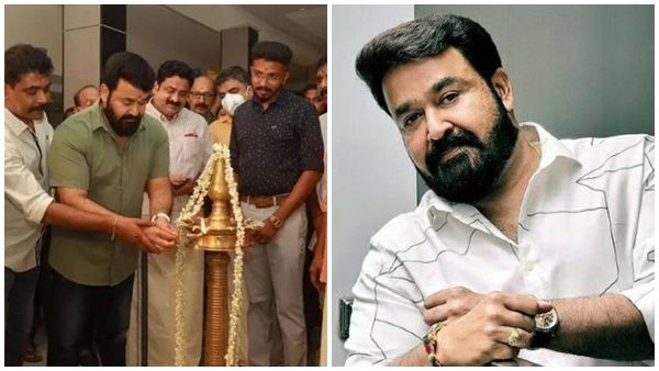 പുലർച്ചെ 4.30 ന് മേളം തിയേറ്ററിന് തിരി കൊളുത്തി മോഹൻലാൽ, ഷൊര്‍ണൂരിലെ മേളം ഇനി ലാലേട്ടന്