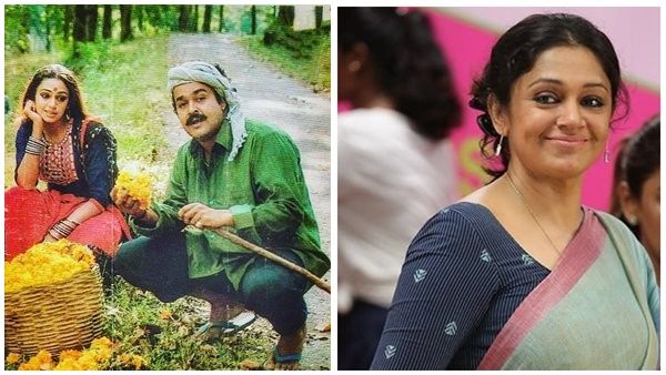 തേന്മാവിൻ കൊമ്പത്ത് സിനമയിലെ ഫാഷൻ ഡിസൈനറെ പരിചയപ്പെടുത്തി ശോഭന...