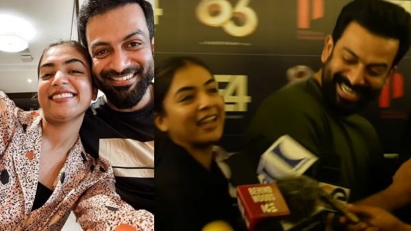 പൃഥ്വിയെ തള്ളിമാറ്റി മാധ്യമങ്ങൾക്ക് മുമ്പിൽ കുറുമ്പുമായി നസ്രിയ, 83യെ കുറിച്ച് താരം പറഞ്ഞത് ഇങ്ങനെ!