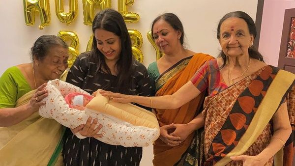 മുത്തച്ഛന്റെ സ്‌നേഹം അറിയാന്‍ എന്റെ കുഞ്ഞിന് ഭാഗ്യമുണ്ടായില്ല! മകളെക്കുറിച്ച് സൗഭാഗ്യ